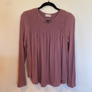 Altar’d State cute flowey long sleeve with scrunch detail at top